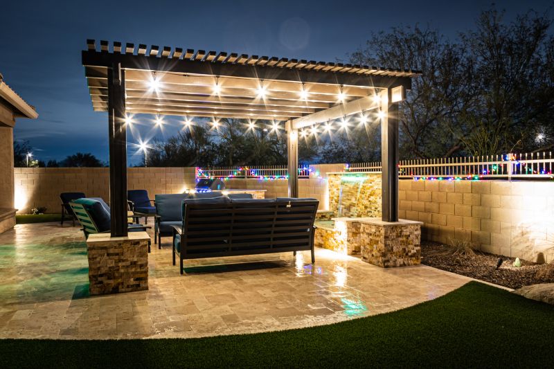 Hot Tub Pergola Installation in Kansas City, KS