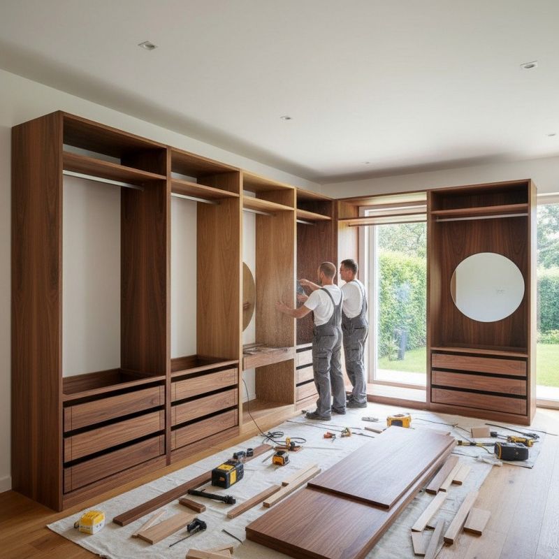 Mudroom Shelving Installation in Fairfax, VA